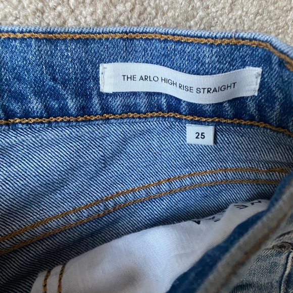 Denim Forum Arlo High Rise Straight size 25 - Picture 2 of 2